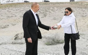 Prezident xanımı və qızı ilə Şəkiyə getdi - YENİLƏNDİ