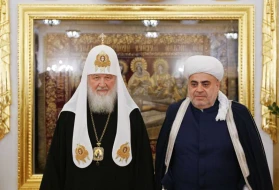 Moskvada Allahşükür Paşazadə ilə Patriarx Kirill arasında görüş keçirilib - FOTO