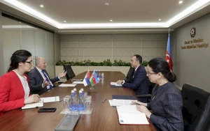 Serbiya ilə əməkdaşlığın gələcək istiqamətləri müzakirə olundu - FOTOLAR