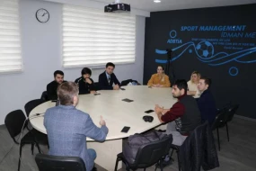 ASAPES-də növbəti əcnəbi müəllimin tədris prosesi başlayıb - FOTOLAR