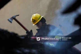 Ata övladını yanğından xilas etmək üçün görün nə etdi - VİDEO