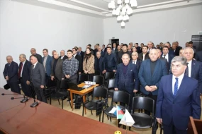 AHİK-də Ulu Öndər Heydər Əliyevin anım mərasimi keçirildi - FOTOLAR