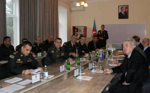NATO-nun nümayəndə heyəti Bakıda görüşlər keçirir - FOTO