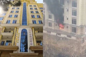 Kabildə xarici diplomatların qaldığı hotelə silahlı basqın olub - VİDEO