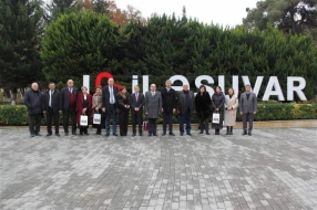 ADU-nun kollektivi ilə Biləsuvar Təhsil Kompleksində görüş keçirildi - FOTOLAR