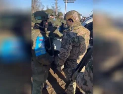 Mətbuat nümayəndələrinin köməyinə Daxili Qoşunların hərbçiləri gəldi - VİDEO