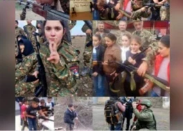 Xankəndidə erməni uşaqları SİLAHLANDIRILIR – Azərbaycanlı fəallardan BƏYANAT