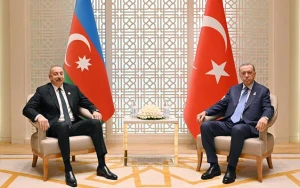 İlham Əliyev Ərdoğanla görüşdü - YENİLƏNDİ + FOTO