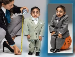 Dünyanın ən balaca boylu kişisi azərbaycanlıdır - FOTOLAR