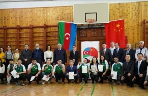 ADU-da Azərbaycan-Çin turniri - FOTOLAR