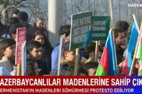 “Haber Global” Xankəndi yolunda - VİDEO