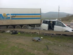 Bakı-Quba yolundakı dəhşətli qəzadan daha bir görüntü - VİDEO