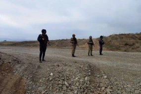 Füzulidə azad edilmiş ərazilərə keçmək istəyən şəxs həbs olundu - FOTO