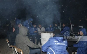 Xankəndi-Laçın yolundakı aksiya iştirakçılarına yüksək səviyyədə şərait yaradıldı