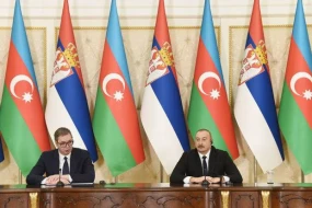 “Azərbaycandakı inkişaf Prezident İlham Əliyevin uzaqgörənliyindən xəbər verir” - Aleksandar Vuçiç