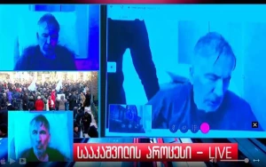 Tbilisidə Saakaşvilinin məhkəməsi keçirilir