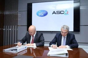 ASCO ilə BGZ arasında “Ro-Pax” tipli yeni gəminin inşasına dair müqavilə İMZALANDI