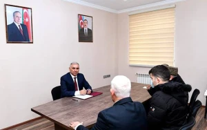 “Azərişıq” sədri vətəndaşları qəbul etdi - FOTO