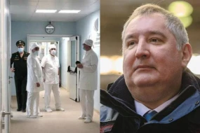 Dmitri Roqozin əməliyyat üçün Moskva vilayətinə gətirildi