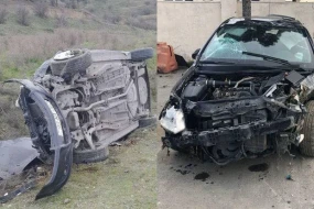 Daha bir AĞIR QƏZA: Bir ailənin 3 üzvü... - FOTO