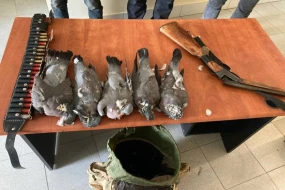 Qanunsuz ov edən Kürdəmir sakinləri SAXLANILDI