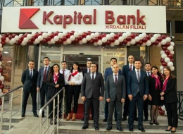 Kapital Bank Xırdalanda daha bir filialını istifadəyə verdi - FOTOLAR