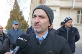 Naxçıvanda avtobus sürücüləri ayağa qalxdı - maaşlarımız verilmir! (VİDEO)