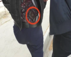 Silah gəzdirən və məktəbdən oğurluq edən şəxslər tutuldu - FOTOLAR