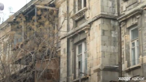 6 dəfə yanan, yaşı bir əsrdən çox olan bina - Sakinlər nədən narazıdı?