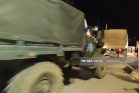 Laçın-Xankəndi yolundan RSK-nın 3 maşını keçdi