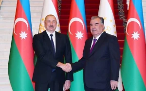 Prezidentlər mətbuata bəyanatlarla çıxış etdilər- YENİLƏNİB (FOTOLAR)