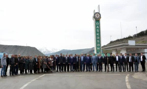 Daşkəsən rayon Məhkəməsi \"Heydər Əliyev İli\" çərçivəsində ağacəkmə aksiyası keçirdi - FOTOLAR