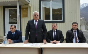 Əhəd Abıyev Zinzahal kəndində səyyar qəbul keçirdi - FOTOLAR