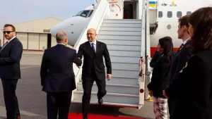 Ukraynanın Baş naziri Kanadada