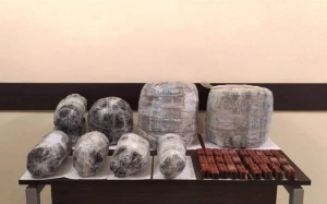 İrandan Azərbaycana narkotik keçirilməsinin qarşısı alınıb - FOTO