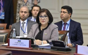 Sahibə Qafarova MDB iclasında iştirak etdi