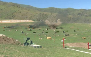 Komando bölmələri praktiki atış çalışmalarını icra etdi - VİDEO