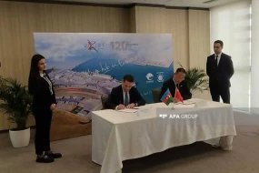 Bakı Limanı ilə Çinin Qinqdao Limanı arasında anlaşma memorandumu imzalandı