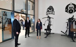 İlham Əliyev xanımı ilə açılış mərasimində - YENİLƏNİB (FOTOLAR)