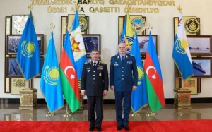 Zakir Həsənov qazaxıstanlı həmkarı ilə görüşdü - FOTO/VİDEO