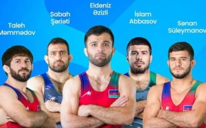 Üç güləşçimiz Avropa çempionatının yarımfinalında