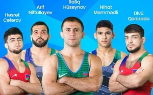 Dörd güləşçimiz medal görüşünə çıxacaq