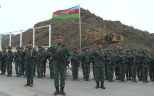 Laçın sərhəd-buraxılış məntəqəsindən Prezidentə məruzə - VİDEO