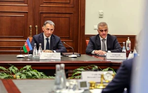 Rəşad Nəbiyev rusiyalı həmkarı ilə görüşdü - FOTO