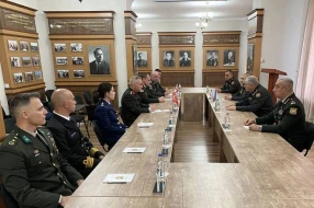 Bakıda Azərbaycan, Türkiyə və Gürcüstan hərbi təhsil müəssisələri rəhbərlərinin üçtərəfli görüşü keçirilib