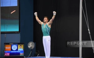 Azərbaycan gimnastı Dünya Kubokunda qızıl medal qazandı