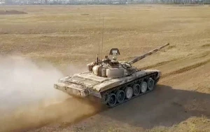 Tank bölmələrimizin döyüş hazırlığı yoxlanılır - VİDEO