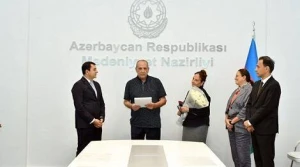 Nazirlikdə Rasim Balayevlə görüş oldu