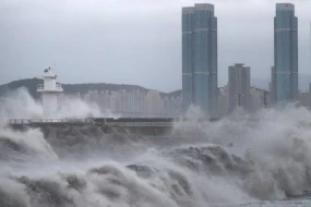 Yaponiyada qasırğa səbəbindən 350-dən çox aviareys təxirə salınıb - VİDEO