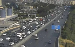 Bakıda bu yollarda tıxac var - SİYAHI